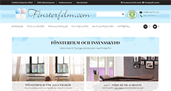 Desktop Screenshot of fonsterfilm.com